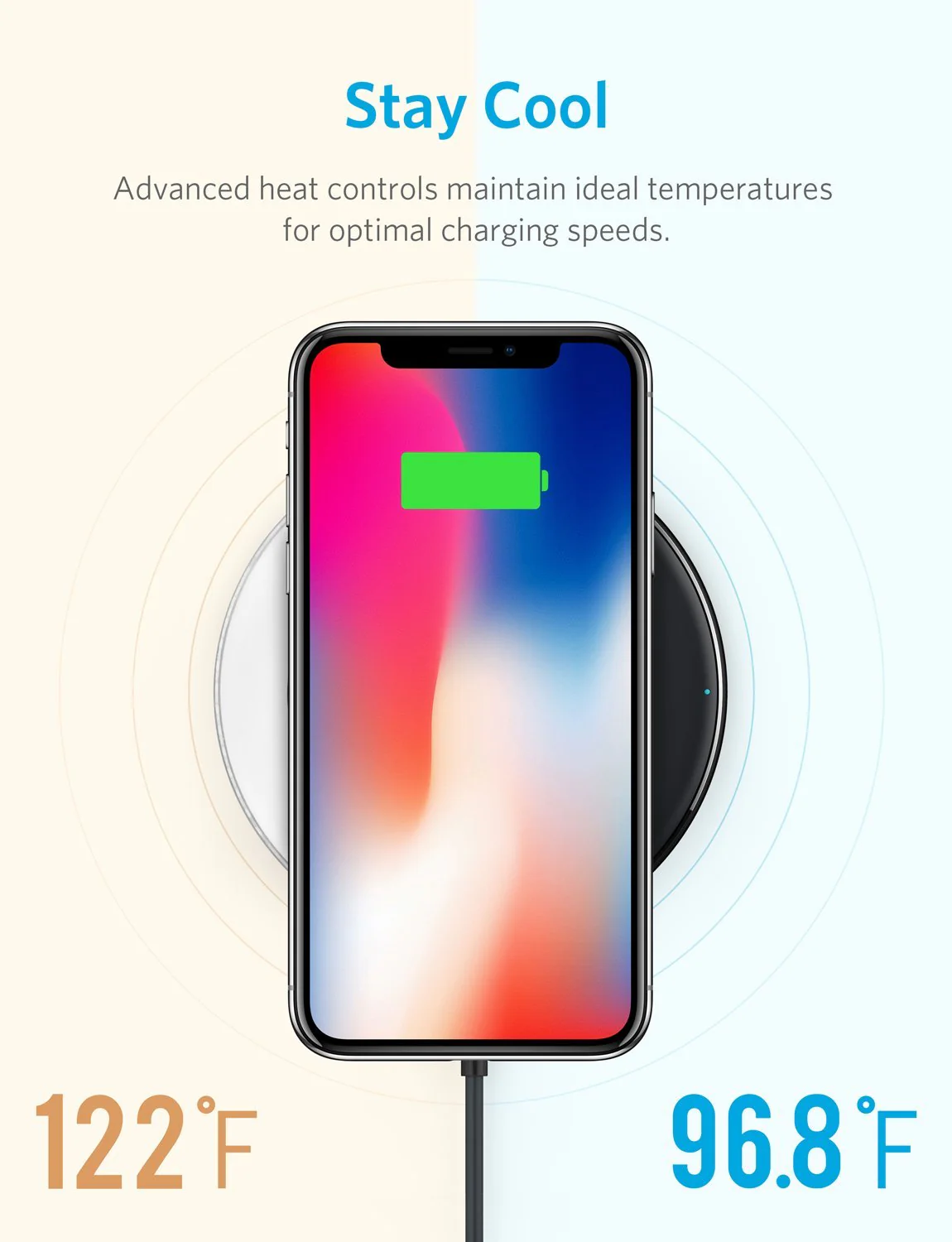 Compact Wireless Charger Fast Charging Pad - C46 - Image 8