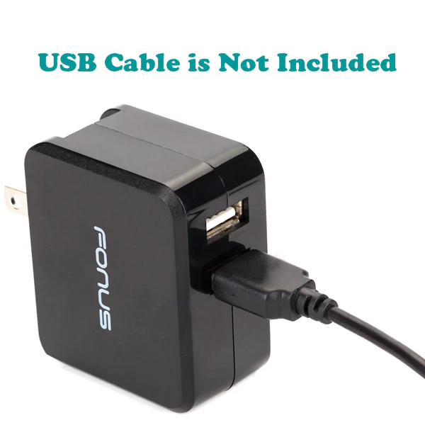 17W 3.4A 2-Port USB Home Wall Charger - Smart Detect - Fonus K63 - Image 6