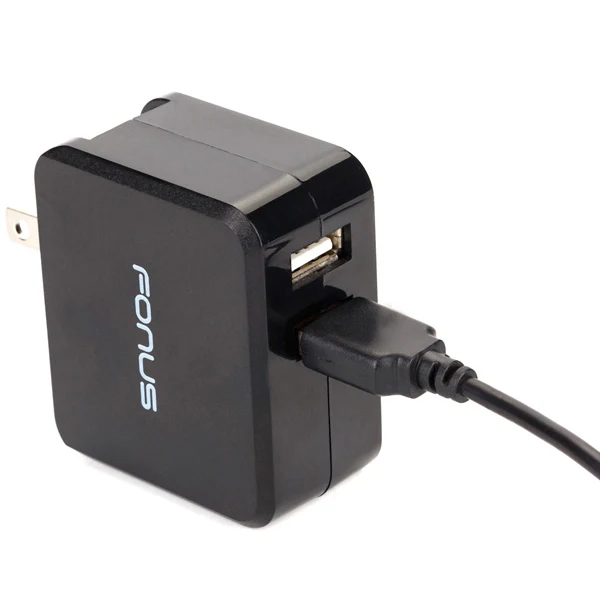 17W 3.4A 2-Port USB Home Wall Charger - Smart Detect - Fonus C05 - Image 4