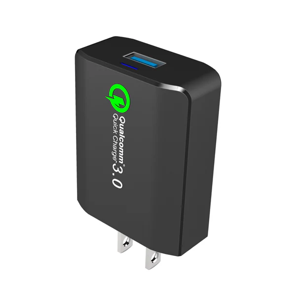 18W Fast USB Home Wall Charger 6ft MFI Cable - QC3.0 - Lightning - B38 - Image 6