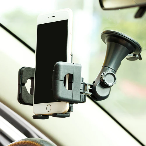 Car Mount Phone Holder for Dash and Windshield - Fonus B45 - Image 2