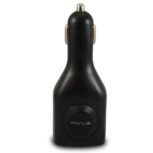 2-in-1 Car Home Wall Charger 2-Port USB - Folding Prongs - Fonus M67 - Image 2