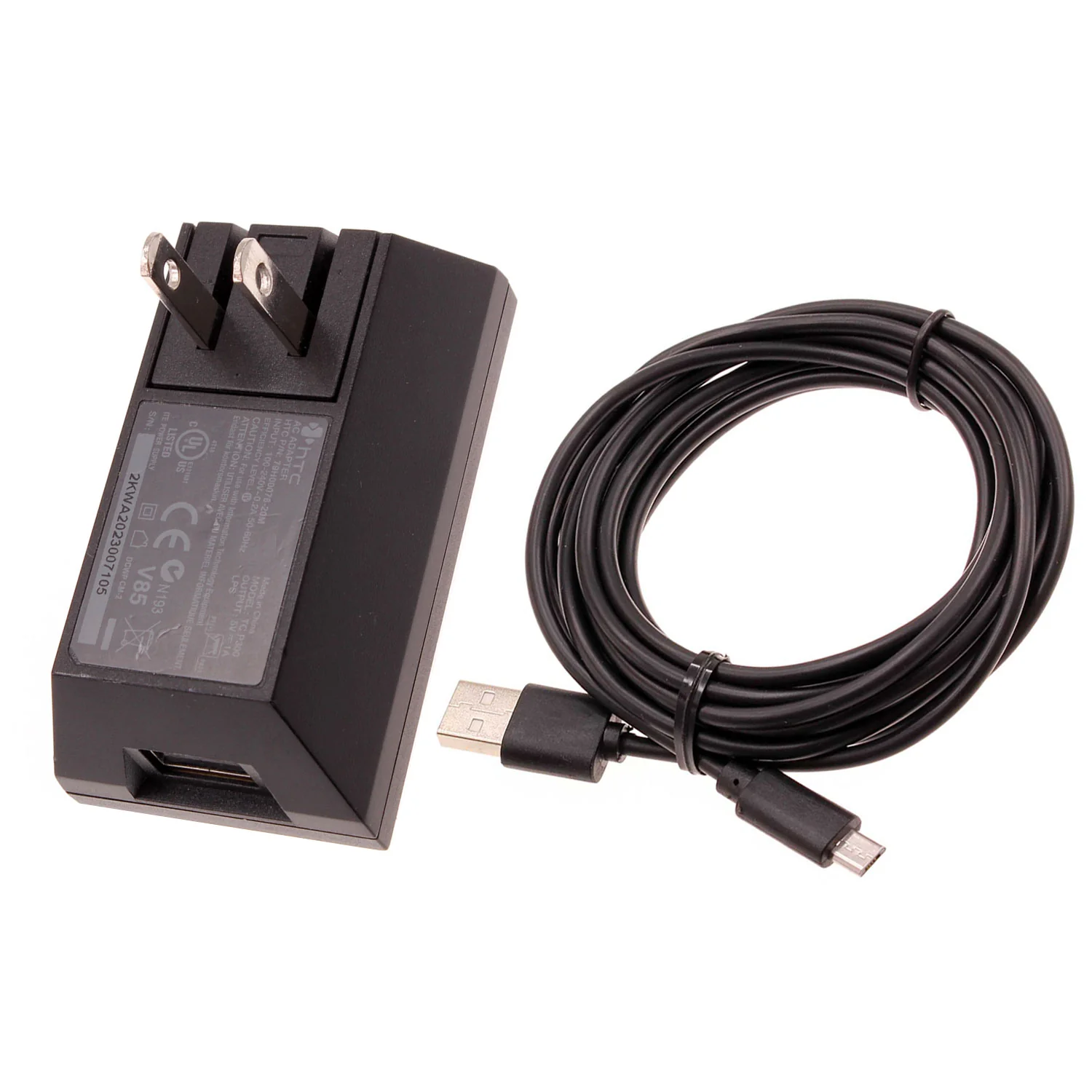 HTC OEM Home Wall Charger Micro USB Cable - Image 3