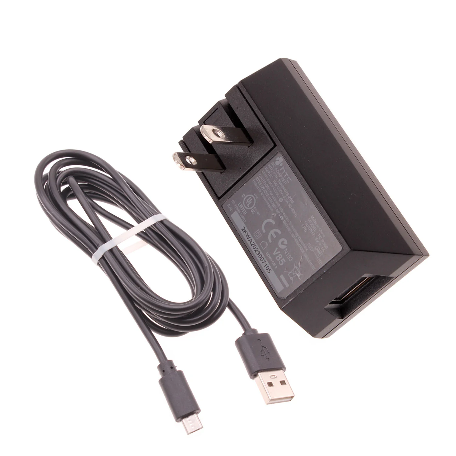 HTC OEM Home Wall Charger Micro USB Cable - Image 6