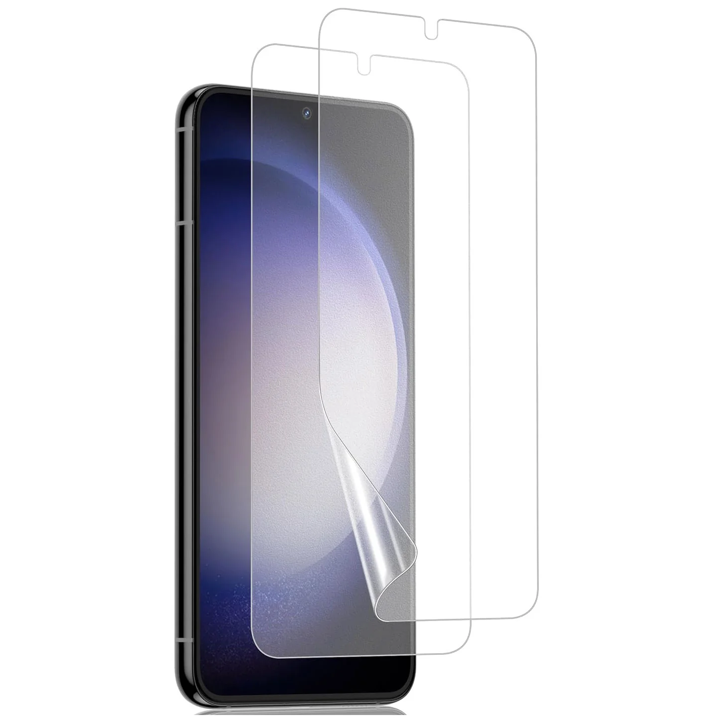 2 Pack Matte Screen Protector TPU Film Anti-Glare Anti-Fingerprint Fingerprint Works 3D Edge - ZD2SP34