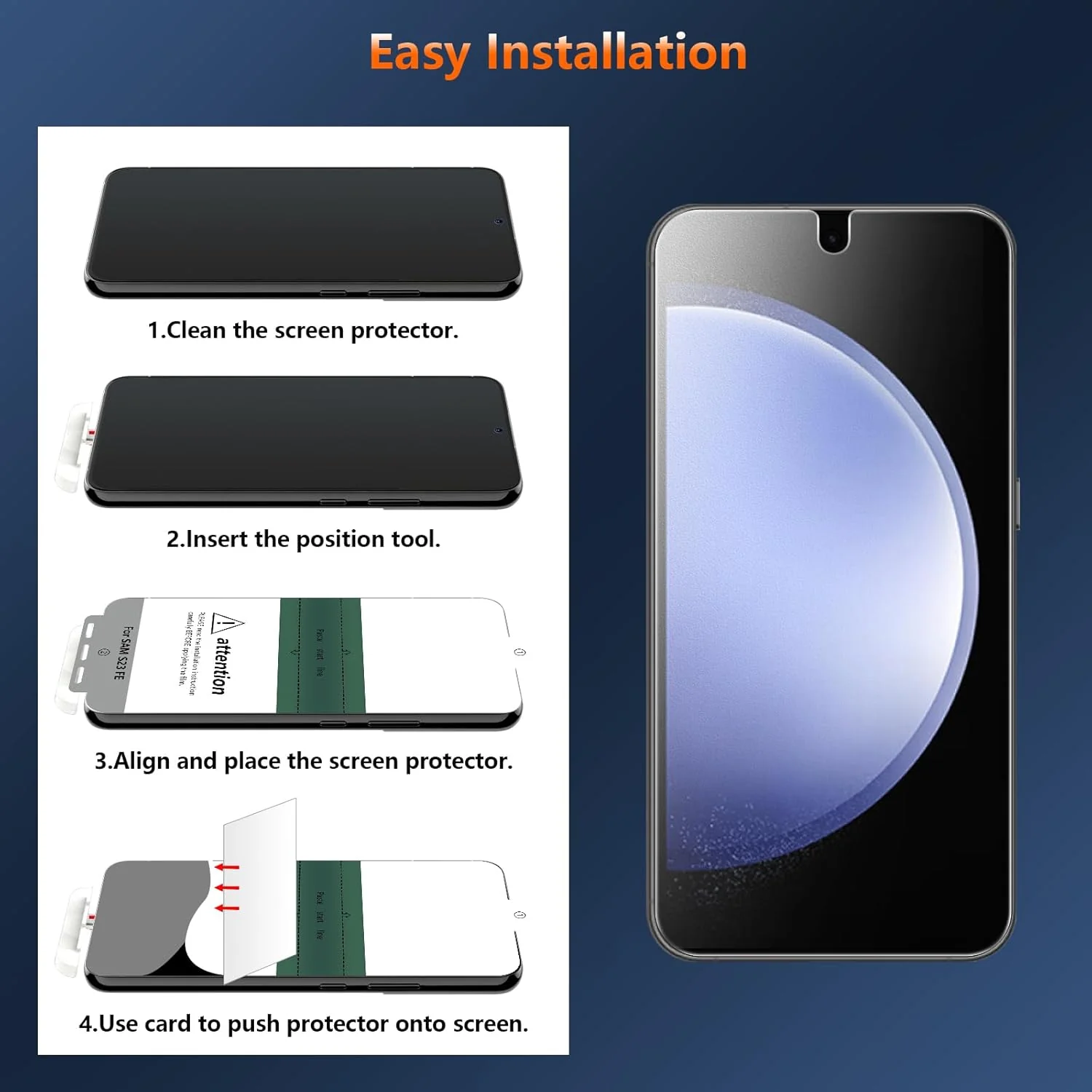 2 Pack Matte Screen Protector TPU Film Anti-Glare Anti-Fingerprint Fingerprint Works 3D Edge - ZD2SP34 - Image 5