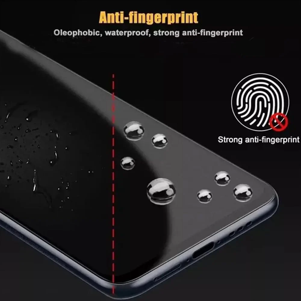 2 Pack Matte Screen Protector TPU Film Anti-Glare Anti-Fingerprint Fingerprint Works Case Friendly - ZD2SP10 - Image 4