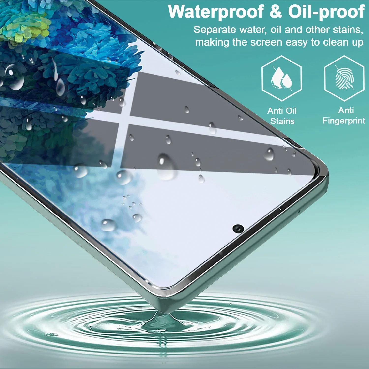 2 Pack Privacy Screen Protector Tempered Glass Anti-Spy 9H Hardness Anti-Peep 3D Edge - ZD2SP25 - Image 6