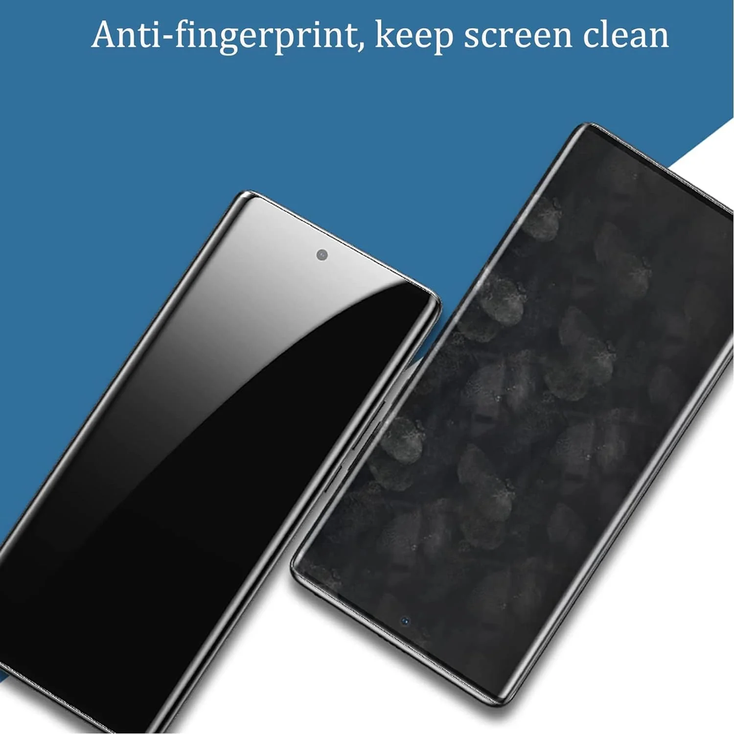2 Pack Privacy Screen Protector TPU Film Fingerprint Works Anti-Spy Anti-Peep 3D Edge - ZD2SP44 - Image 4
