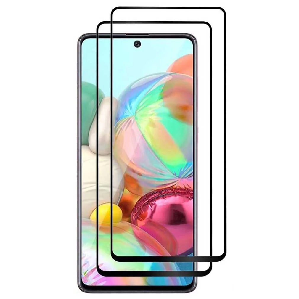2 Pack Screen Protector Tempered Glass Full Cover HD Clear (Fingerprint Unlock) 9H Hardness - ZD2XF09