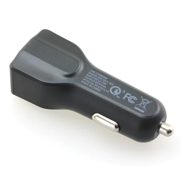 24W Fast USB Car Charger 6ft Long USB-C Cable - QC3.0 - Fonus B71 - Image 2