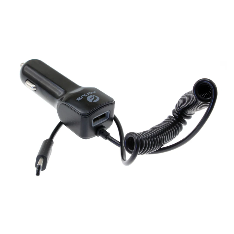 20W 3.1A TYPE-C Car Charger Extra USB Port - Fonus C11 - Image 3