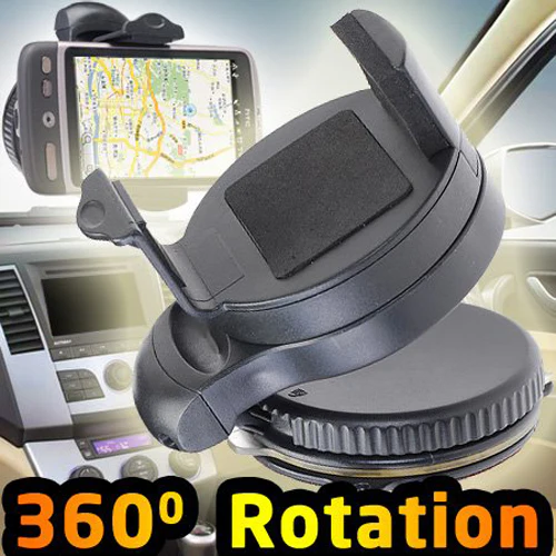 Car Mount Phone Holder for Dash and Windshield - Compact - Fonus C53 - Image 5