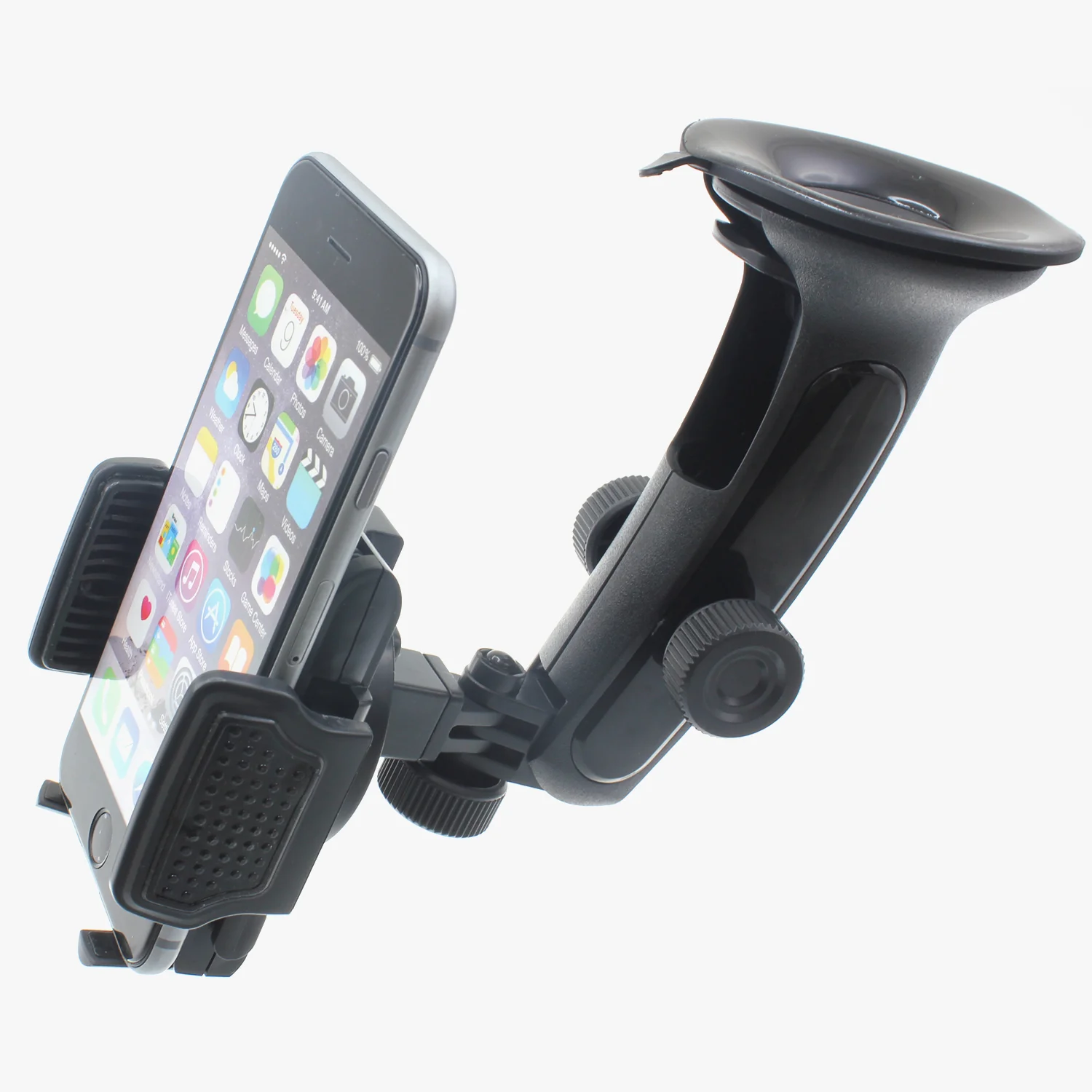 Car Mount Holder for Dashboard and Windshield - Multi Angle Swivel - Fonus C73