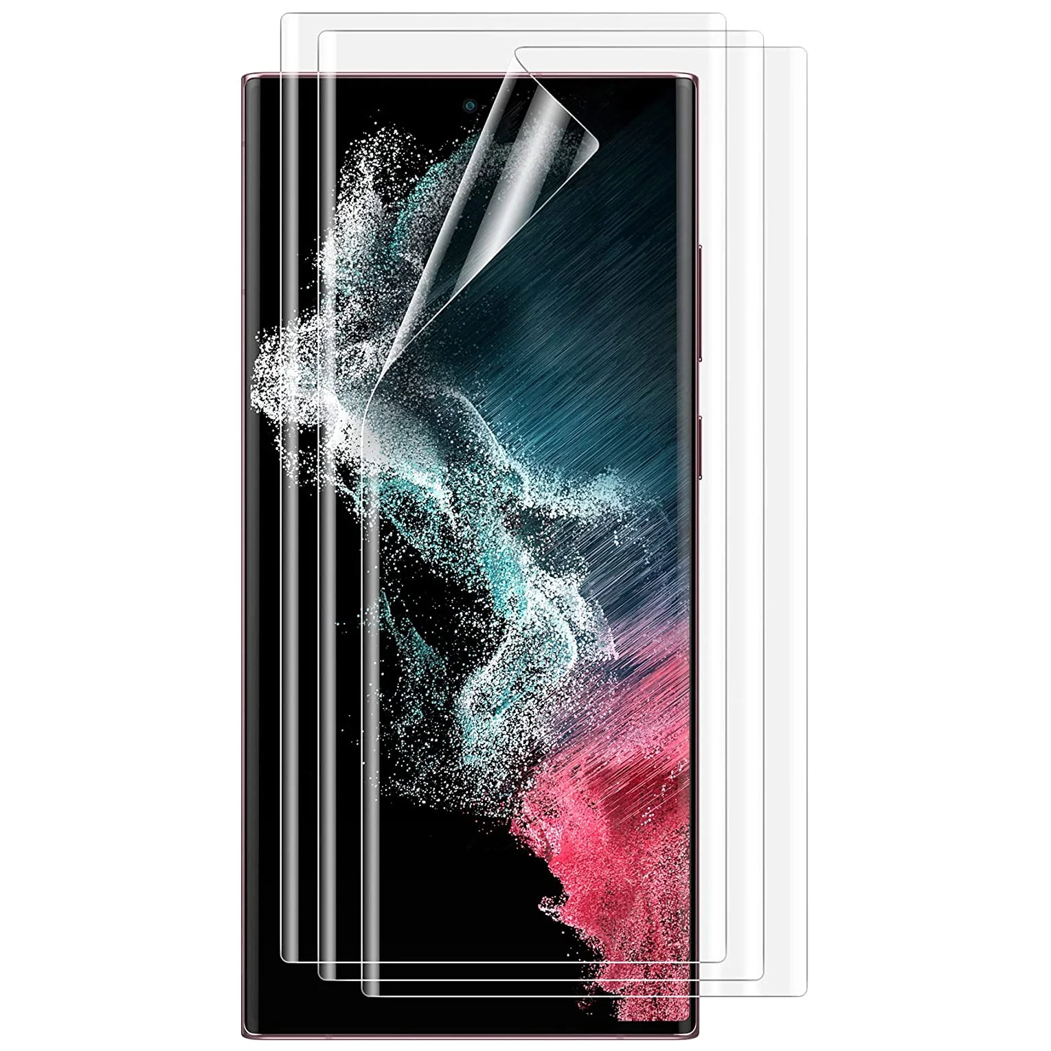 3 Pack Matte Screen Protector TPU Film Anti-Glare Anti-Fingerprint Fingerprint Works Case Friendly - ZD3Z34