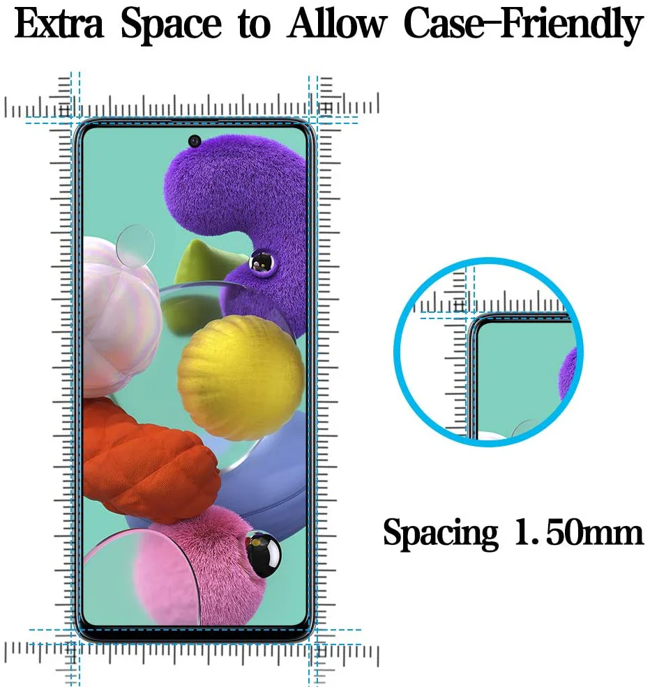 3 Pack Screen Protector Anti-Glare Tempered Glass Matte Anti-Fingerprint Curved Edge - ZD3F65 - Image 7