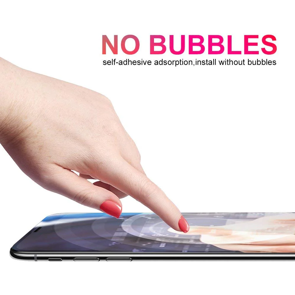 3 Pack Screen Protector Tempered Glass 5D Touch Curved Edge Full Cover Bubble Free - ZD3R49 - Image 3