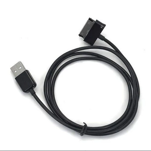 30-Pin USB Cable Charger Cord - TPE - Black - M09 - Image 4