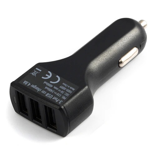 36W 4.8A Car Charger 3-Port USB 6ft USB-C Cable - Fonus M40 - Image 2