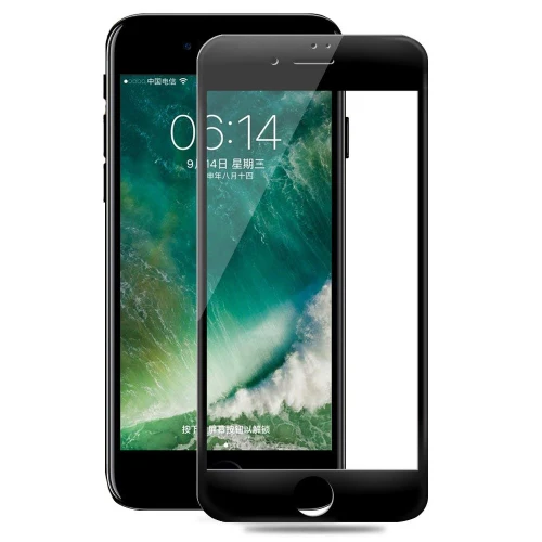 iPhone 6S/7/8 - Ceramics Screen Protector 3D Curved - Full Cover - Shutter Proof - Black