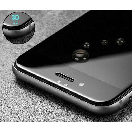 iPhone 6S/7/8 - Ceramics Screen Protector 3D Curved - Full Cover - Shutter Proof - Black - Image 5