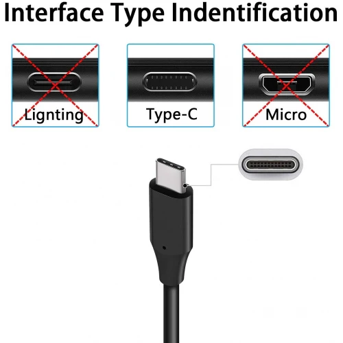 3ft PD USB-C Cable Type-C Fast Charger Power Wire USB - ZDE36 - Image 5