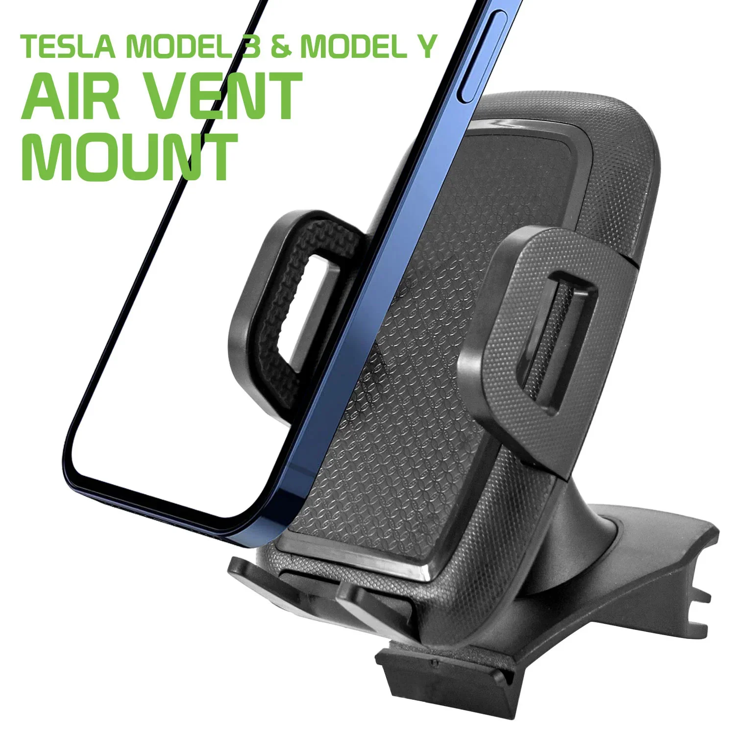 Air Vent Car Mount for Tesla Model 3 and Y Only Phone Holder Cradle Swivel Strong Grip - ZDL29 - Image 2