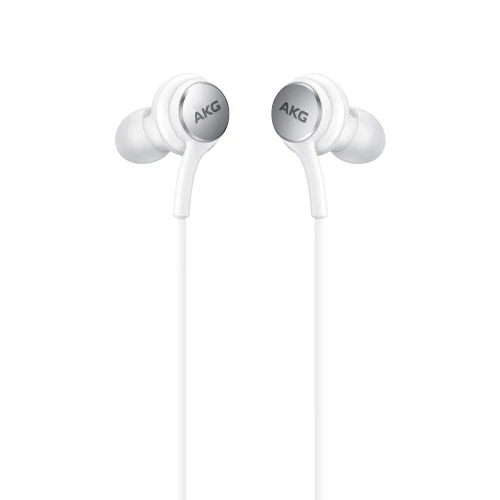 AKG TYPE-C Earphones Authentic Headphones USB-C Earbuds EO-IC100 w Mic - White - Image 5