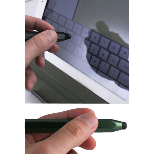 Stylus Touch Screen Pen - Capacitive - Die-cast - Aluminum - Black - L49 - Image 2
