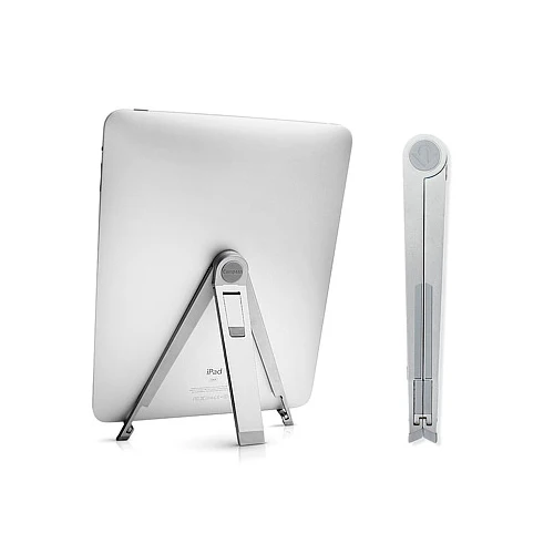 Portable Travel Folding Tablet Stand Desktop Holder - Aluminum - F89 - Image 3
