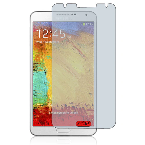 Samsung Galaxy Note 3 - Anti-glare Screen Protector TPU Film - Fingerprint Resistant - Image 2