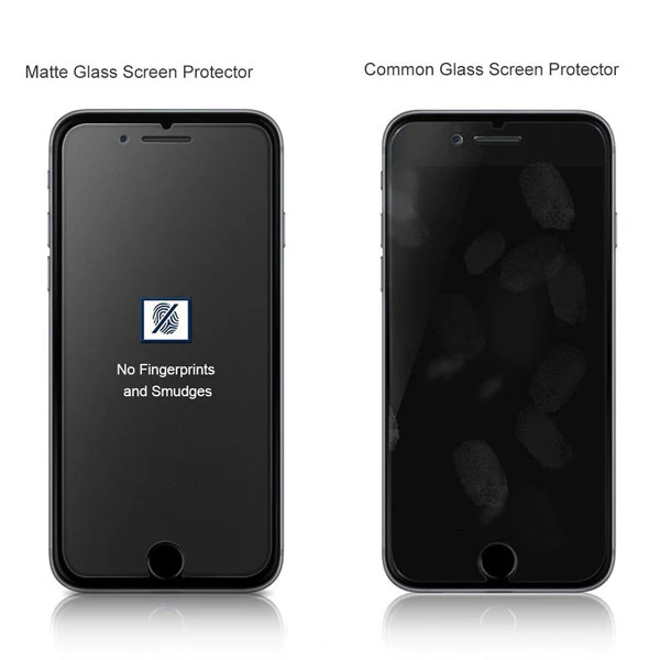 iPhone 6S/7/8 - Anti-glare Screen Protector Tempered Glass - Full Cover - Fingerprint Resistant - Image 4