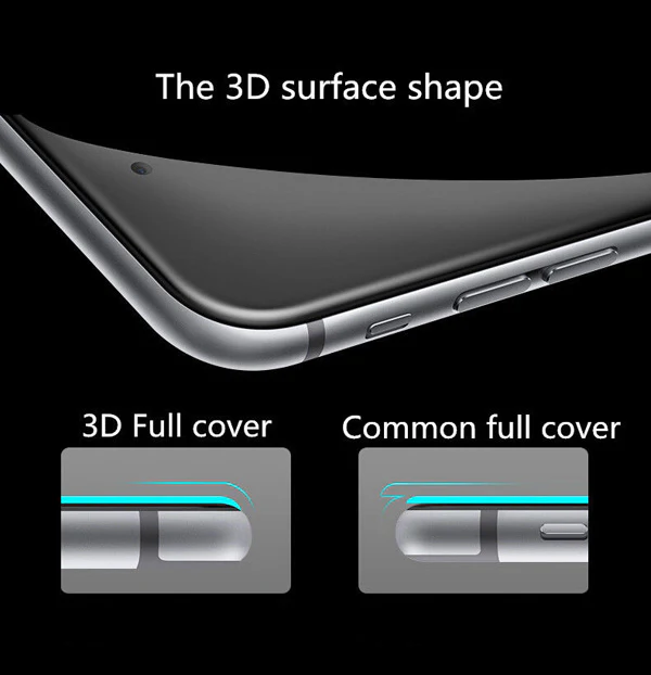 Samsung Galaxy S7 Edge - Privacy Screen Protector - Tempered Glass - 3D Full Cover - Image 3