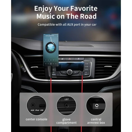 TYPE-C to 3.5mm Aux Cable Audio Cord Car Stereo Aux-in Adapter Speaker Headphone Jack Wire - ZDE42 - Image 4