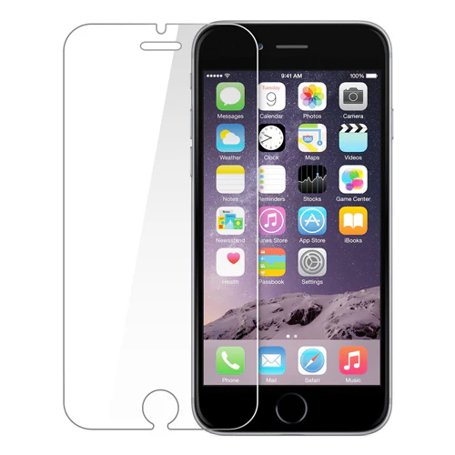 iPhone 6/6S Plus - Tempered Glass Screen Protector - HD Clear - Full Cover - Image 4