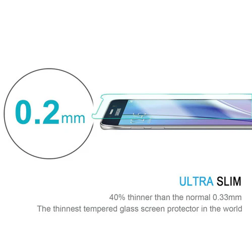 Samsung Galaxy Note 5 - Tempered Glass Screen Protector - HD Clear - Full Cover - Image 2