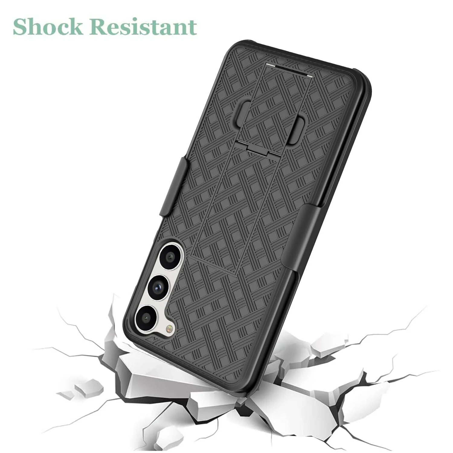 Belt Clip Case and Fast Home Charger Combo Swivel Holster PD Type-C Power Adapter 6ft Long USB-C Cable Kickstand Cover 2-Port Quick Charge - ZDZ48 - Image 4