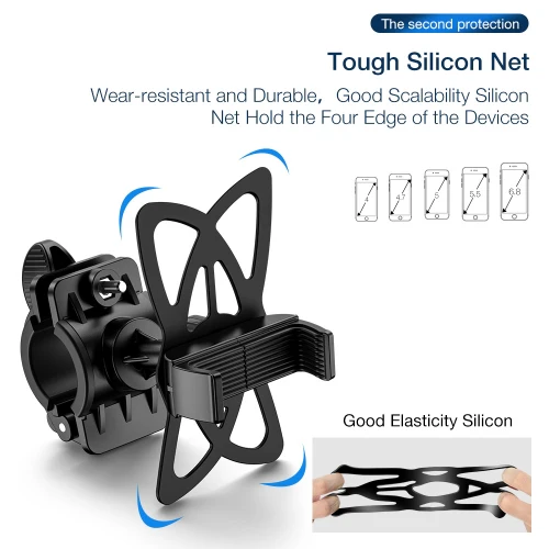 Bicycle Mount Handlebar Silicone Bike Holder Bike Non-Slip -V30 - Image 4