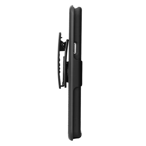 Case Holster Combo Swivel Belt Clip - Dropproof - Kickstand - Black - Fonus C03 - Image 7