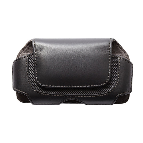 Leather Case Belt Clip Swivel Holster Cover - LCASE15 - Black - C74 - Image 2