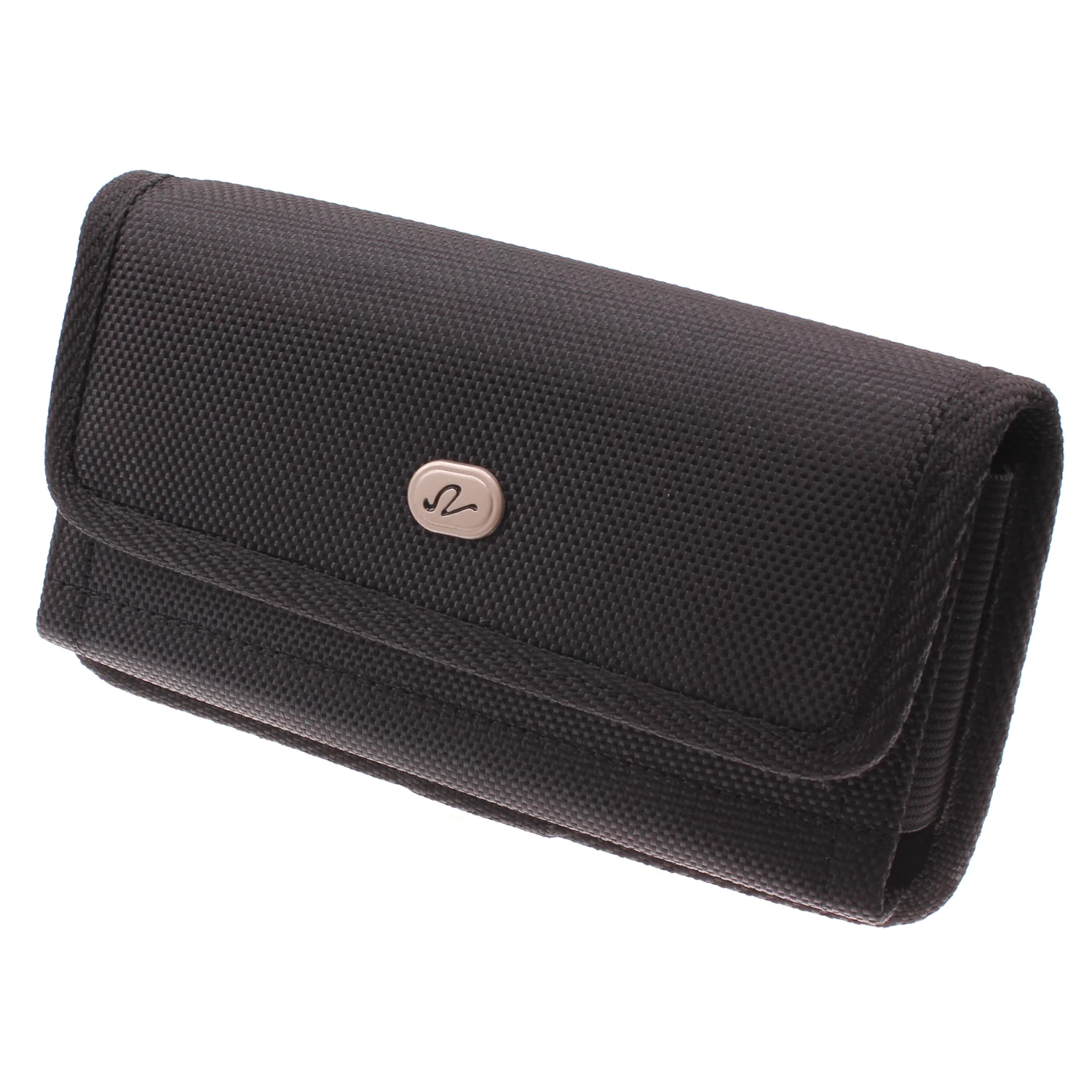Case Belt Clip Canvas Rugged Holster Cover - LCASE38 - Black - M22