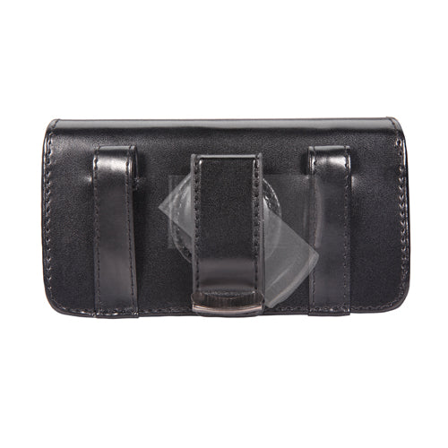 Leather Case Belt Clip Swivel Holster - Cover - LCASE34 - Black - Fonus J01 - Image 4