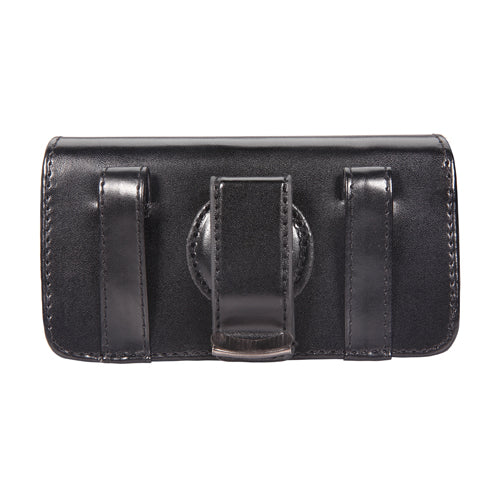 Leather Case Belt Clip Swivel Holster - Cover - LCASE35 - Black - Fonus D29 - Image 3