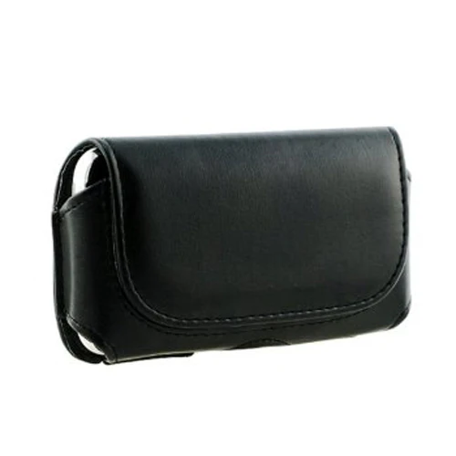 Leather Case Belt Clip Holster Cover - LCASE08 - Black - B08 - Image 6