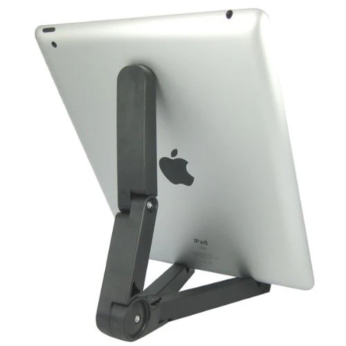 Fold-up Tablet Stand Travel Portable Tablet Phone Holder - Black - Xenda D72 - Image 4