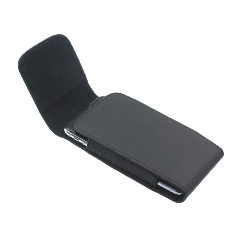 Leather Case Belt Clip Holster - Vertical Cover - LCASE63 - Black - Fonus K54 - Image 6