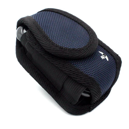 Nite Ize Case Belt Clip Canvas Rugged Holster - Magnet Cover - Navy - Image 3