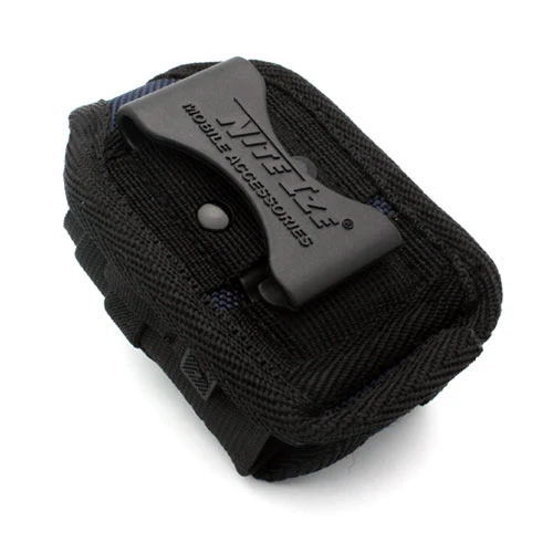 Nite Ize Case Belt Clip Canvas Rugged Holster - Magnet Cover - Navy - Image 4