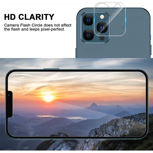 Camer Lens Protector Tempered Glass 9H Hardness 3D Curved Edge Anti-Fingerprint - ZDG13 - Image 3
