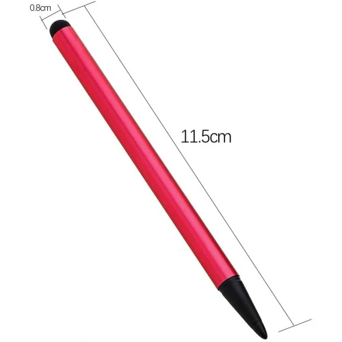 Red Stylus Capacitive and Resistive Pen Touch Compact Lightweight - Image 5
